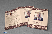 Funeral Program Template Printable, a Brochure Template by Madhabi Studio (Thumbnail 1 of 5)