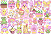Spring Animals Clipart, an Illustration by SinaCreation (Thumbnail 1 of 11)