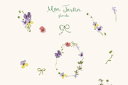 Spring Watercolor Illustrations, a Decorative Illustration by whiteheartdesign (Thumbnail 3 of 30)