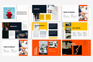 Pitch Deck Google Slides Template