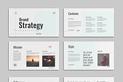 Brand Strategy Presentation Design, a Presentation Template by ClickPaint_Studio (Thumbnail 1 of 6)