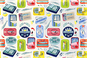 Sardine Cans Vector Graphics, a Graphic by svetlana.belaia (Thumbnail 10 of 11)