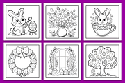 BOLD & EASY EASTER COLORING BOOK, a Seasonal Illustration by Design Station (Thumbnail 3 of 4)