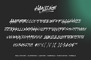 Hawline Inked – Expressive Font, a Handwritten Font by Negara Studio (Thumbnail 8 of 10)