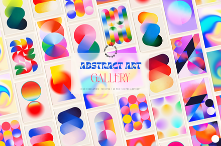 Abstract Art 1, a Graphic by Wall Art Print Studio