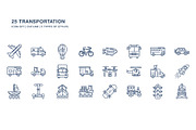 Transportation and Vehicle icon set, an Icon by Icongeek26 (Thumbnail 3 of 6)
