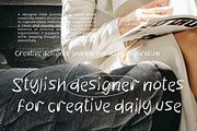 Notes Whirl Casual Handwritten, a Handwritten Font by operatype.co (Thumbnail 7 of 15)