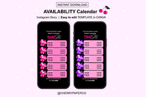 Instagram Story Canva Template