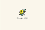 Botanical Icons Clipart Set, a Duotone Icon by Lemonade Pixel (Thumbnail 8 of 8)