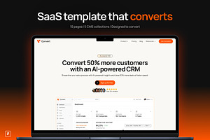 Convert - Framer SaaS Template