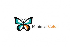 Minimal Color Butterfly, a Branding & Logo Template by Logocreative