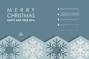 Merry Christmas Cards, an Invitation Template by Palau