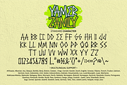 Yamer Zanily Font, a Handwritten Font by Mabhal Studio (Thumbnail 9 of 10)