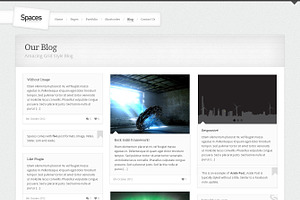 Spaces Premium Responsive WP Theme