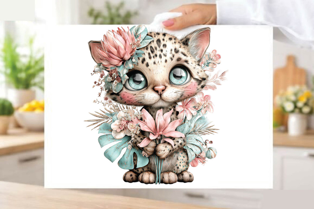 Whimsical Summer Cat Clipart, an Illustration by SVGArt (Photo 6 of 9)