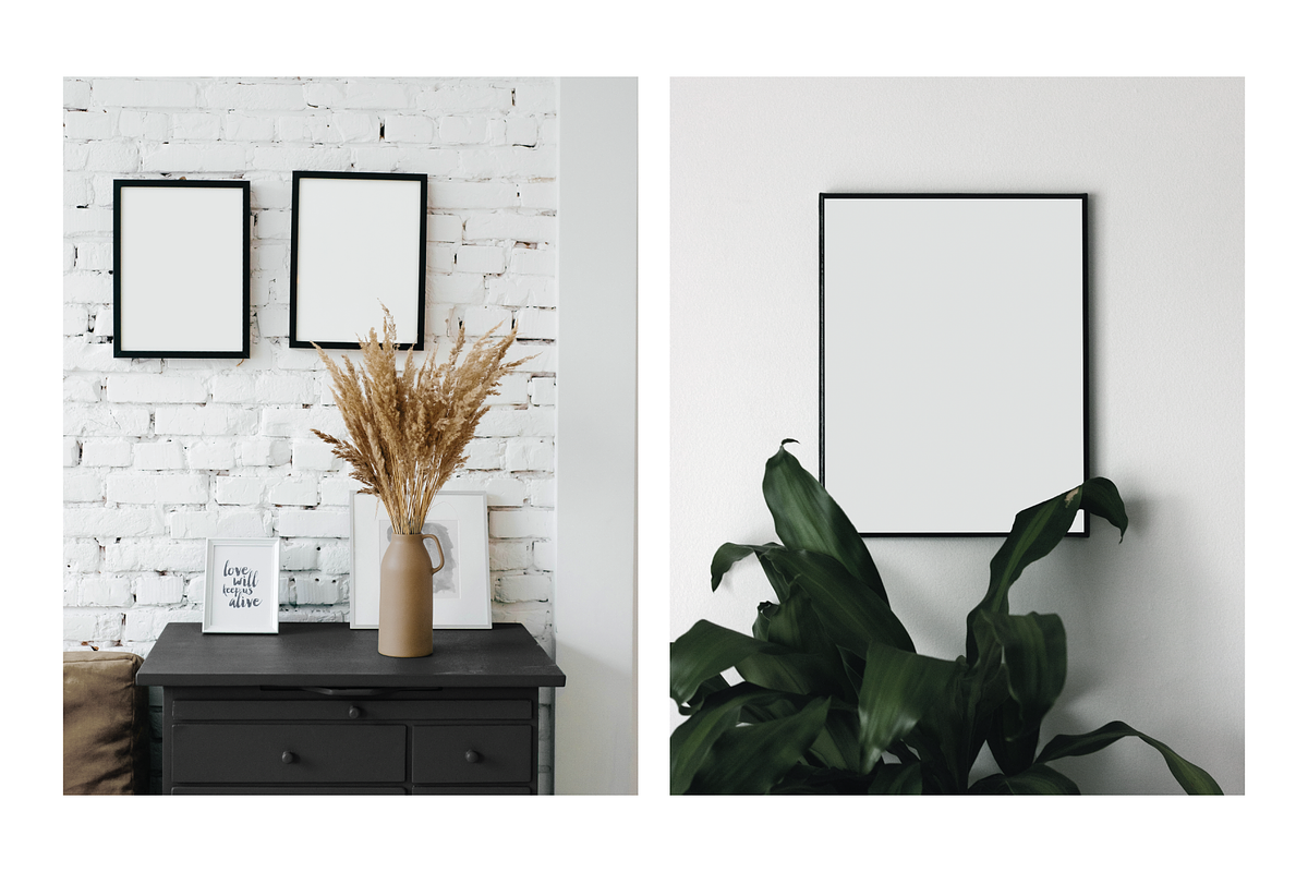 Frame Mockup Bundle - Ovata, a Household Mockup by Saguaro Digital (Photo 3 of 11)