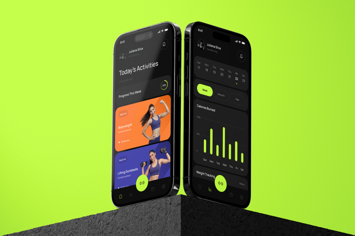 Fitgenie - Fitness Coaching App, an App Template by Rahardi Creative (Photo 3 of 4)