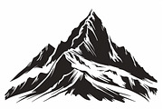 Mountain Tree Silhouette Bundle, a Graphic by balal (Thumbnail 5 of 11)