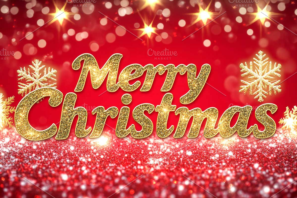 Merry Christmas Greeting Cards, a Decorative Illustration by VetalStock (Photo 7 of 8)