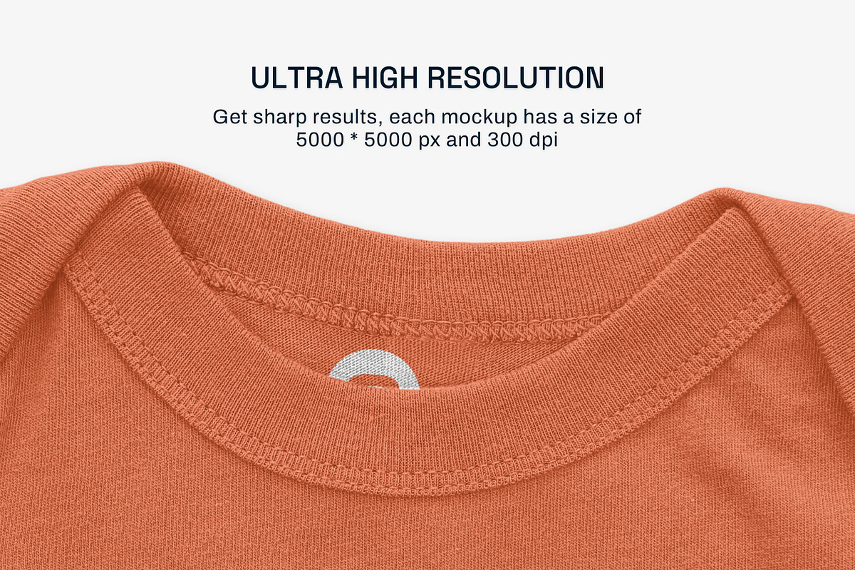Bella Canvas 100B OnePiece Mockups, a Shirt Mockup by GraphicHero (Photo 8 of 9)