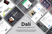 Dali - Multipurpose Web UI Kit, an UI Kit Template by MisterCreativ™ (Thumbnail 1 of 5)