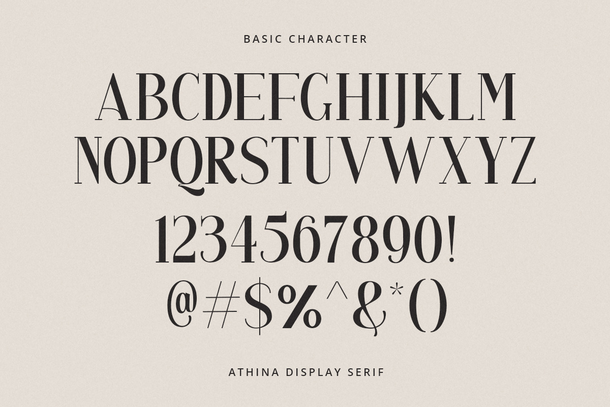 Athina - Modern Serif, a Serif Font by Rillatype (Photo 9 of 10)