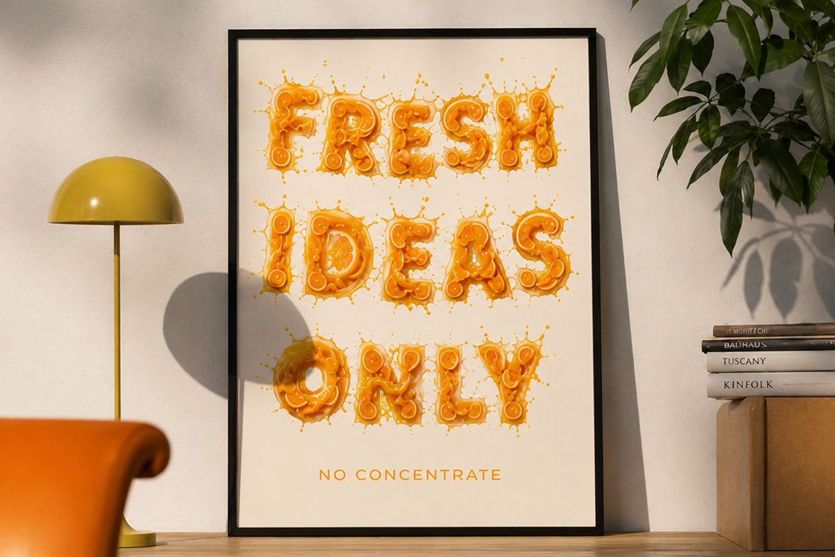 Orange Burst Font, a Sans Serif Font by Handmadefont (Photo 7 of 13)