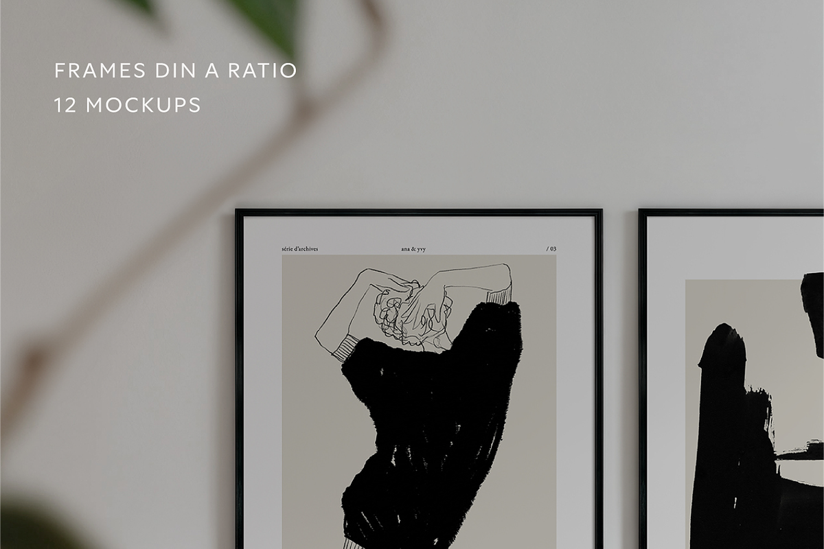 ADAM Din A | Frame Mockup Collection, a Product Mockup by Acierto Studio (Photo 8 of 11)