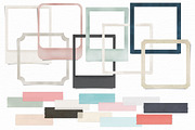 Floral Washi Tape and Collage Frames, an Object Graphic by patternpop studio (Thumbnail 5 of 5)