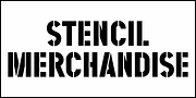 Stencil Merchandise JNL, a Sans Serif Font by Jeff Levine Fonts (Thumbnail 2 of 5)