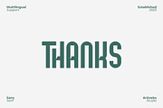 Ellina Minimalist Font, a Sans Serif Font by Artiveko (Thumbnail 8 of 8)
