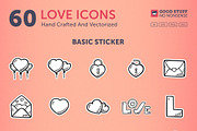 Valientine's Day - Hand Drawn Icons, an Icon by Good Stuff No Nonsense (Thumbnail 4 of 6)