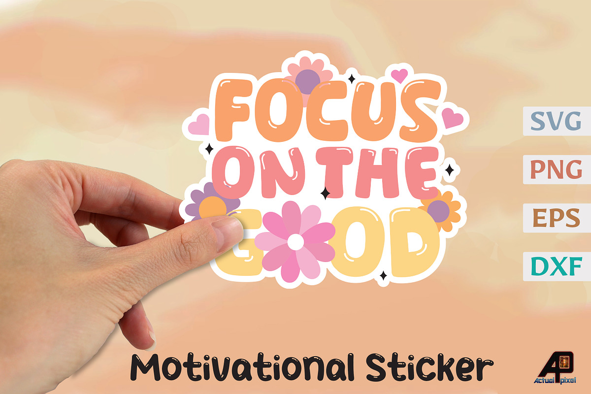 Motivational Stickers SVG PNG BUNDLE