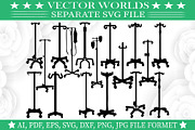 IV Drip Stand SVG, Drip Stand SVG, an Object Graphic by VectorWorlds (Thumbnail 1 of 3)