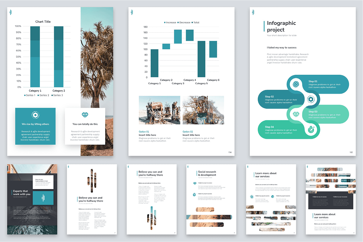 Shift Powerpoint Template - US & A4, a Presentation Template by Reshapely (Photo 11 of 25)