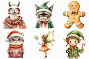 Christmas Characters Png, an Illustration by Craft Nest (Thumbnail 2 of 6)