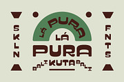 SFC La Pura, a Slab Serif Font by Skilline Supply Co. (Thumbnail 1 of 8)
