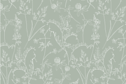 Delicate Herbarium Seamless Patterns, a Pattern Graphic by Maria Budarkiewicz (Thumbnail 7 of 22)