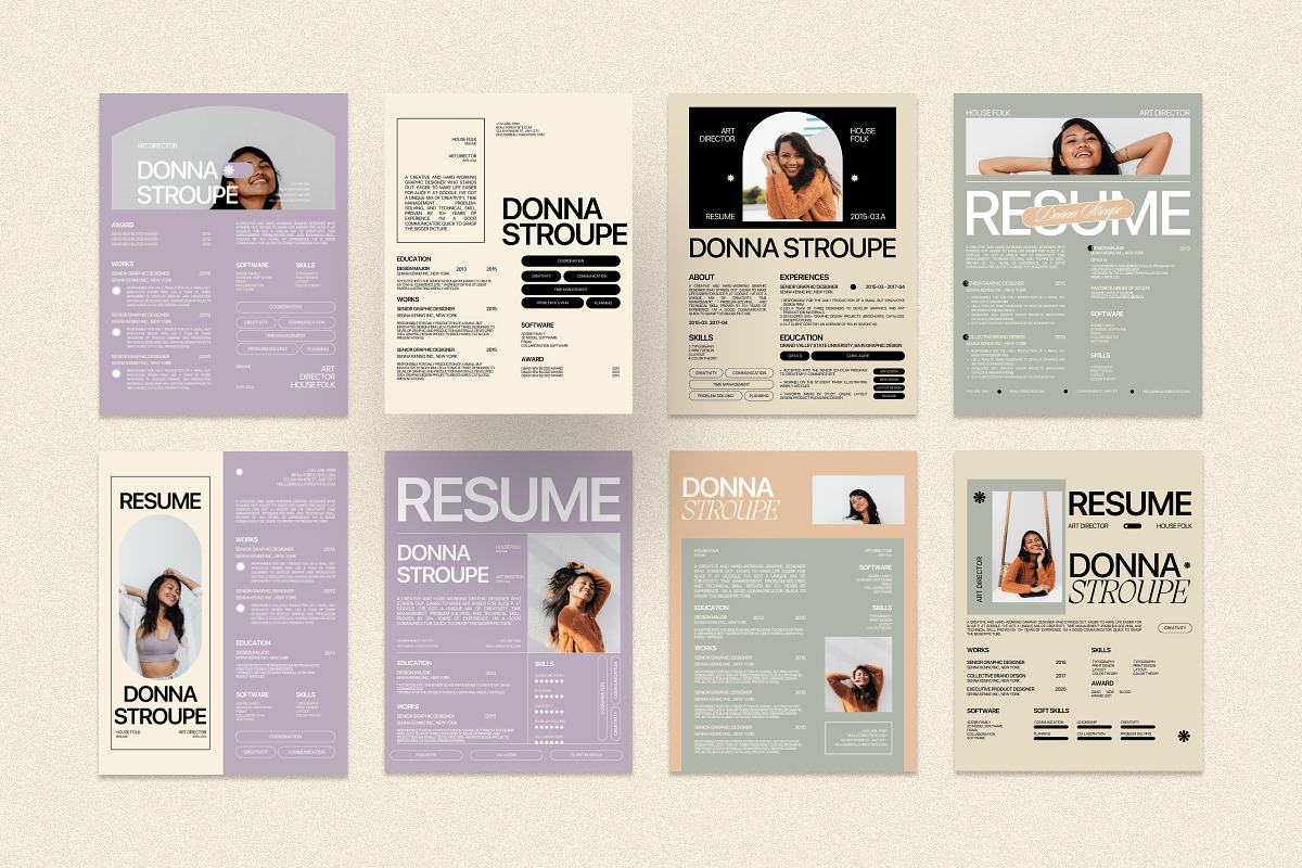 Asyana - Resume Template Kit, a Resume Template by Creavora (Photo 4 of 7)