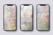 PRIMAVERA - Soft Floral Backgrounds, a Background Graphic by alenaganzhela (Thumbnail 6 of 8)