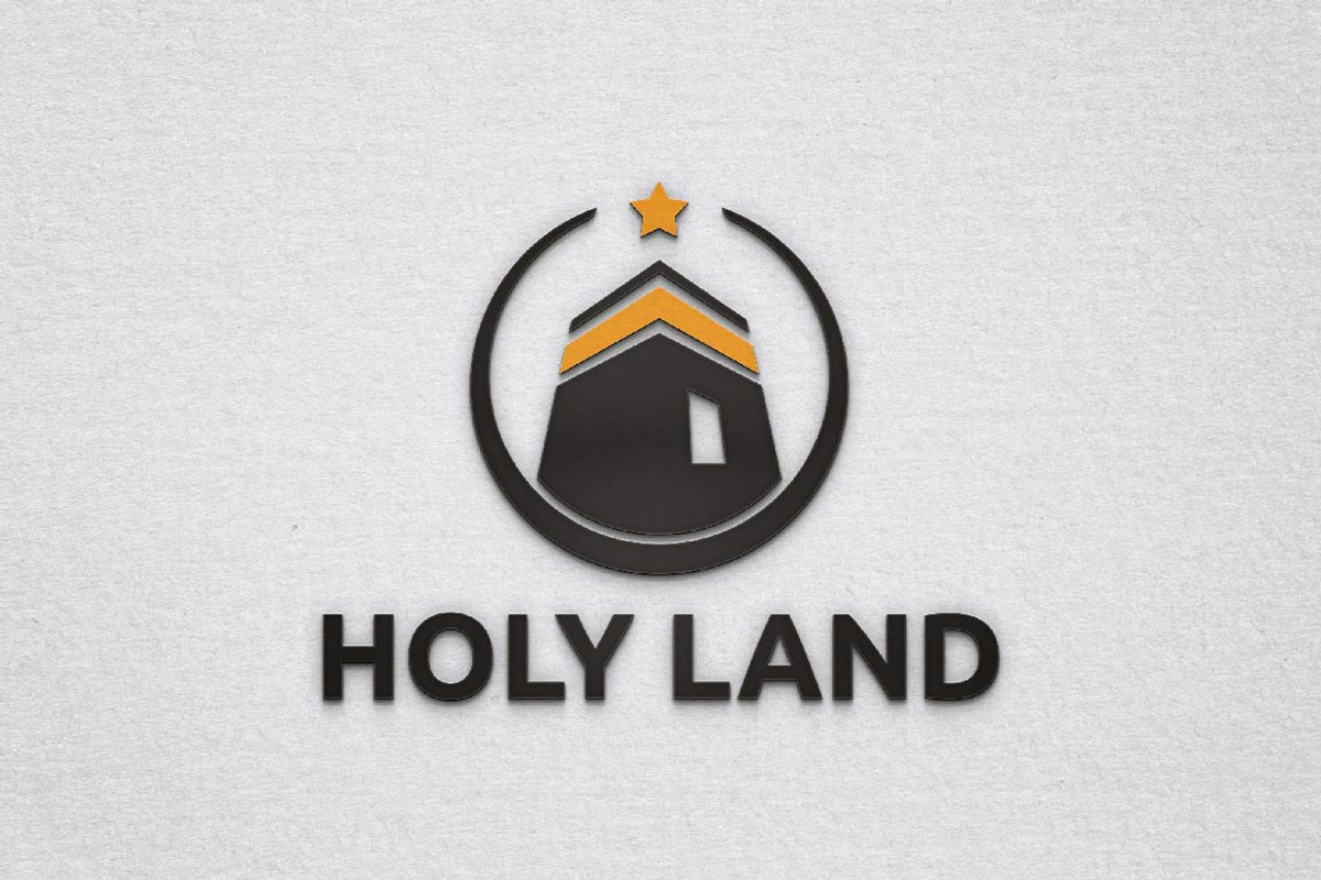 Arabic Mecca Kaaba Holy Land Logo, a Branding & Logo Template by jongcreative (Photo 1 of 4)