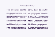 Classic Sans, a Sans Serif Font by Wiescher Design (Thumbnail 6 of 8)