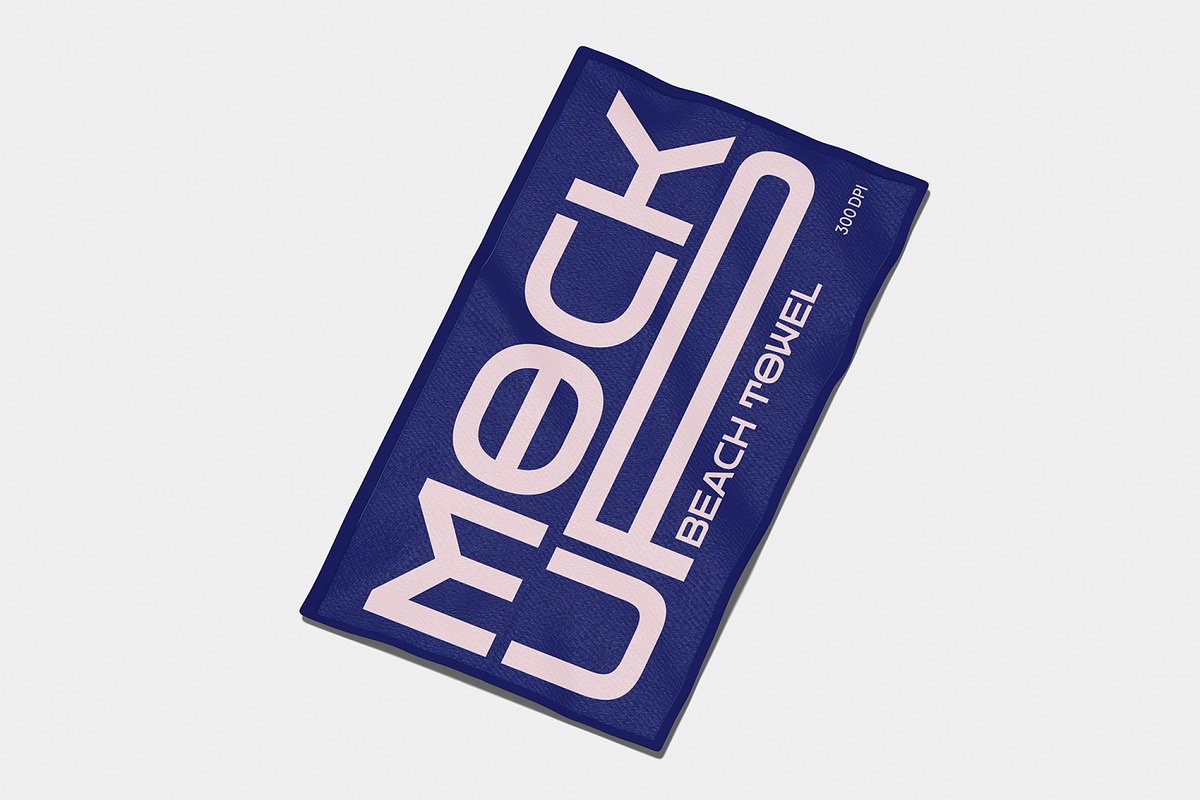 Beach Towel Mockup, a Product Mockup by Unerispace (Photo 2 of 4)
