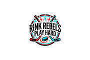 Hockey T-Shirt Design Graphic, an Object Graphic by balal (Thumbnail 3 of 3)