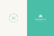 Hemp/CBD Logo Template, a Branding & Logo Template by GudBrand Studio (Thumbnail 2 of 8)