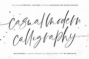 Wild Peonies | Stylish Modern Font, a Script Font by Pink Coffie (Thumbnail 4 of 16)