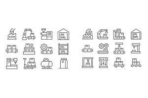 Icons representing various, an Illustration by ZinetroN