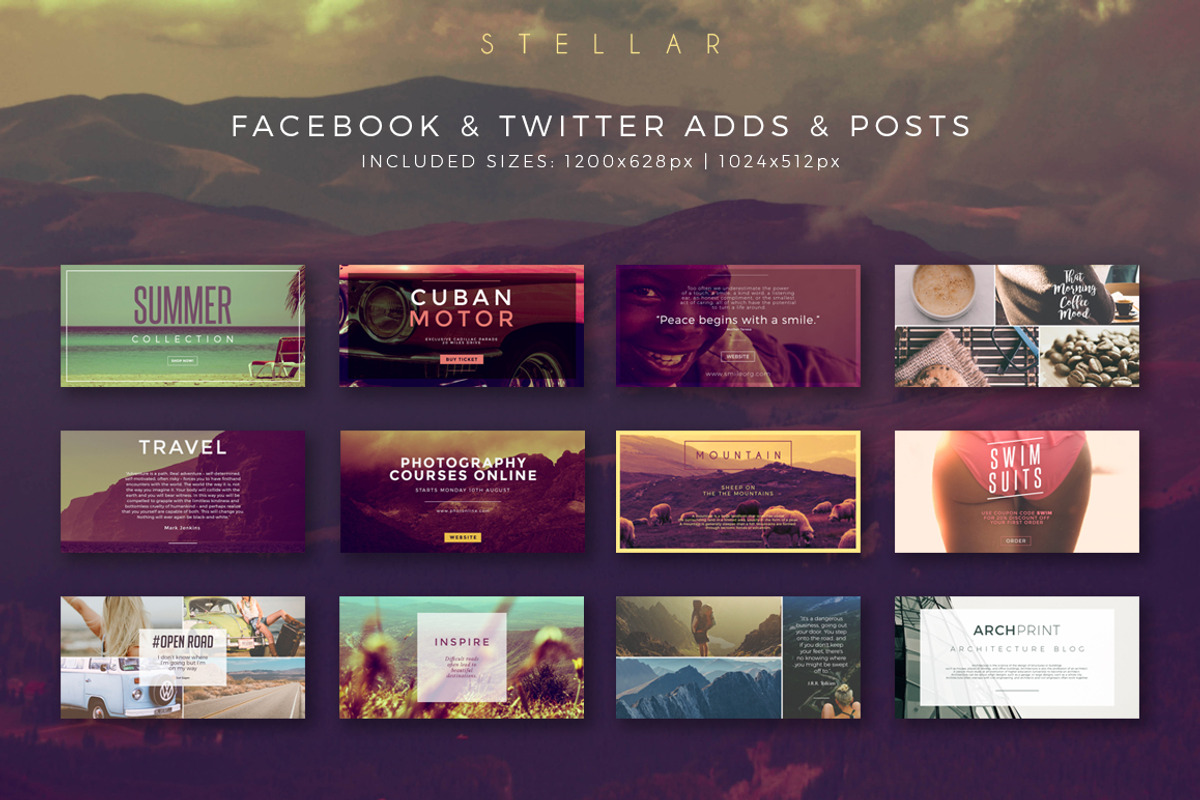 Stellar Social Media Banner Pack, a Templates & Theme by Graphicdome (Photo 12 of 14)