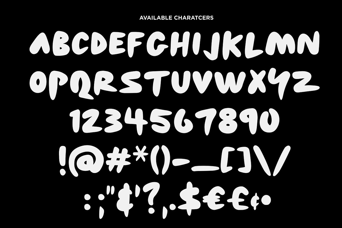 Yay Display Typeface preview 3