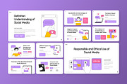 Social Media Infographic Slides, a Presentation Template by Antstheme (Thumbnail 2 of 4)